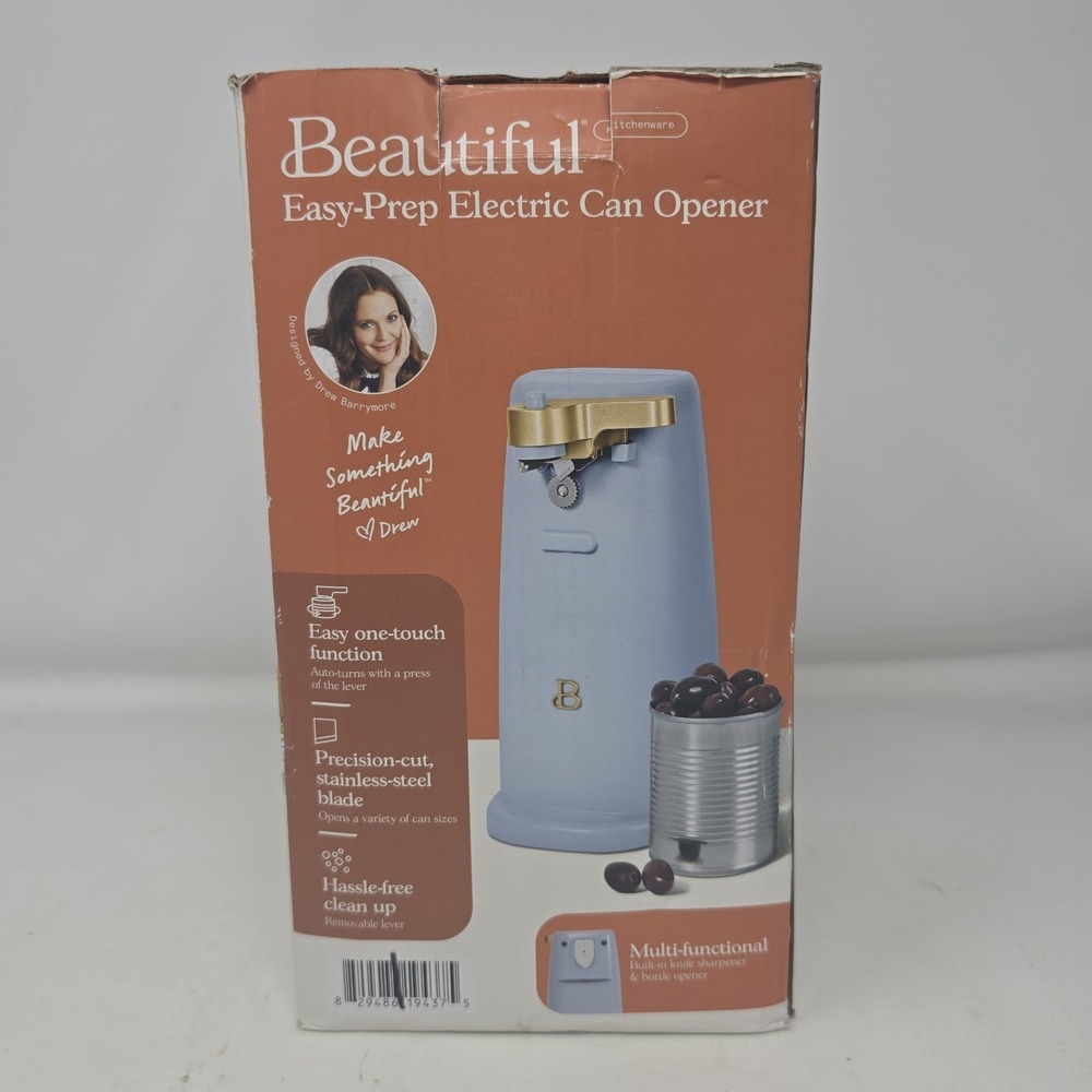 New Beautiful 19438 Easy-Prep Electric Can Opener, by Drew Barrymore